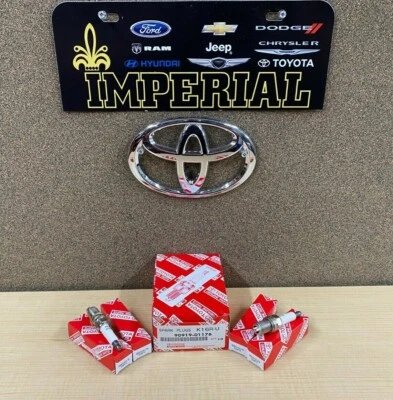 2004-2006 SCION XA 4CYL SPARK PLUGS QTY 4 GENUINE OEM DENSO 9091901176 - Image 1 of 3