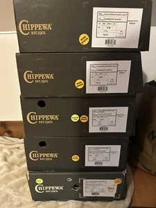 Chippewa 8" Waterproof Insulated Steel Toe Men's Logger Boot, 10.5W US - Brown - Picture 1 of 4