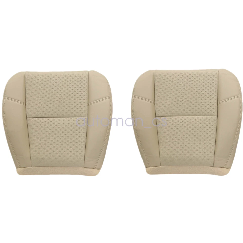 Cubierta de asiento de aire acondicionado bronceada para conductor y pasajero GMC Yukon Denali XL 2007-2013 Foto 1 de 4