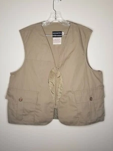 Squaltex Red Head Hunting Fishing Vest Beige Size XL - Picture 1 of 4