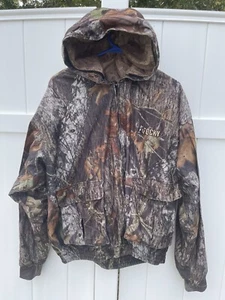 Rocky Scent IQ Camouflage Hunting Hood Jacket Water Proof XL Mossi oak Break up - Picture 1 of 10