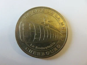 MEDAILLE MONNAIE DE PARIS LA CITE DE LA MER CHERBOURG LE REDOUTABLE 2004 - Picture 1 of 2