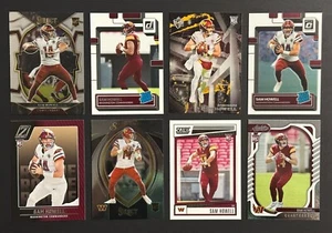 Sam Howell Rookie Football Karten Lot 8 verschiedene Karten Optic Commanders auswählen - Bild 1 von 2