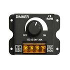 LED Light Strip Dimmer DC12-24V Frequency Adjustable 30A PWM Dimming Controller