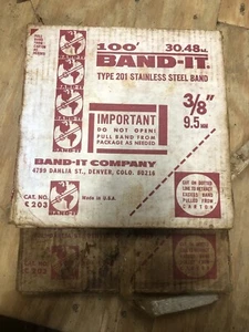 Band It Band-It 100’ 3/8” stainless steel band - Picture 1 of 11