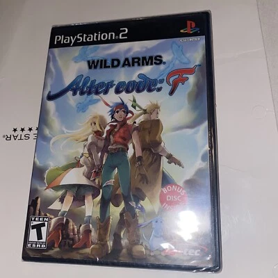 Wild Arms: Alter Code F (Playstation 2 PS2) NEW SEALED Y-FOLD , RARE! - Image 1 of 4