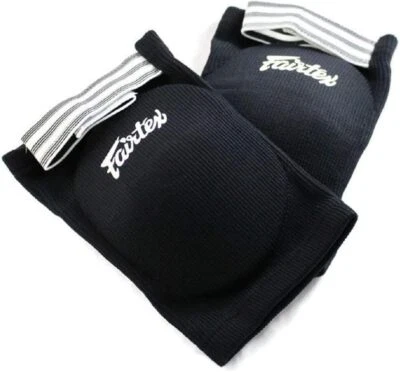 (Envío gratuito) Coderas elásticas Fairtex EBE1; para Kick Boxing Muay Thai Foto 1 de 4