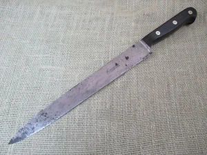 Vintage Wester Bros 10 inch Carbon Steel Flexible Slicer Knife - 3010 - Picture 1 of 12