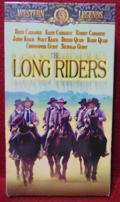 The Long Riders (VHS 1980) Sealed! Dennis & Randy Quaid, David & Keith Carradine Foto 1 de 4
