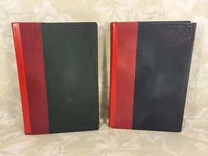 Vintage Set of 2 Volumes of Books in Hebrew in Slipcover Circa 1927 - Picture 1 of 11