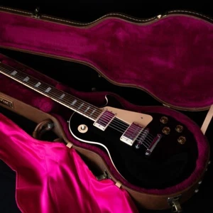 Gibson USA 2021 Les Paul Standard Ebony w/Hard case Safe Packing - Picture 1 of 9