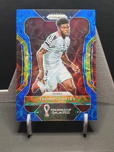2022 Panini Prizm World Cup Blue Scope Prizm /135 Thomas Partey #235 - Imagen 1 de 2