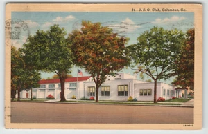 Cartolina U.S.O. Club a Columbus, GA. - Foto 1 di 2