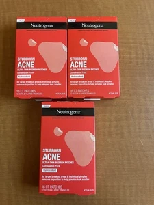 Neutrogena Acne Blemish Patches Set of 3 Ultra-Thin Hydrocolloid Combo 16CT - Picture 1 of 5