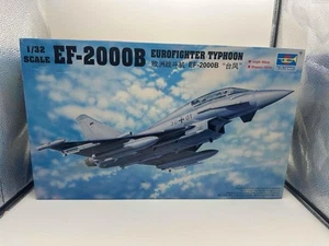 2009 Trumpeter 1/32 EF-2000B Eurofighter Typhoon 02279 Factory Sealed Bags DS - Picture 1 of 7