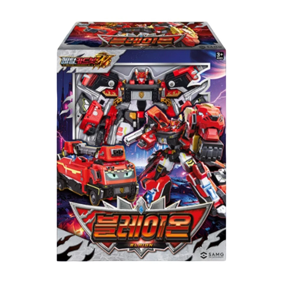 SAMG Metal Cardbot W BLAION Transforming Fire Truck Robot 2025 - Image 1 of 4