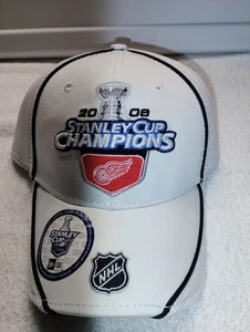 Detroit Red Wings 2008 Stanley Cup Champions Hat - Picture 1 of 2