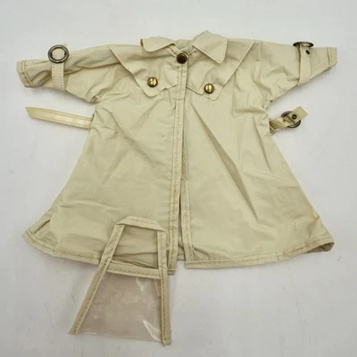 Impermeable y bolso Shirley Temple Off White 12" original vintage de Ideal Foto 1 de 2