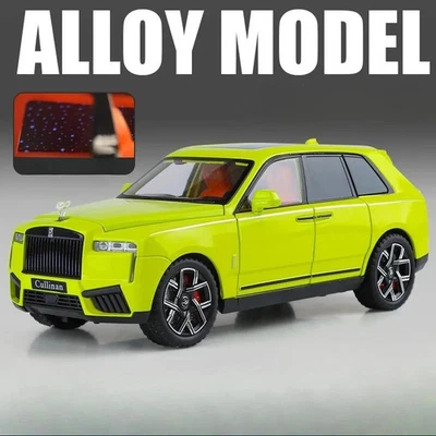 1:24 Rolls Royce Cullinan alloy car model exquisite decoration sound and light  - Image 1 of 4