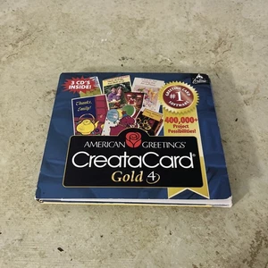 American Greetings Creatacard Gold 4 3 Disc Set 1999 - Picture 1 of 6