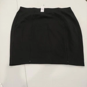 Lane Bryant Damen-Bleistiftrock schwarz Größe 20 neu mit Etikett - Bild 1 von 7