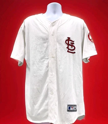 'RARO' 'DE COLECCIÓN' Años 90 MLB⚾ Starter 'St. Jersey de algodón Louis Cardinals - para hombre talla XL Foto 1 de 4