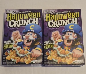 2 BRANDNEUE Cap'n Crunch Halloween Müsli 11,7 oz Captain Crunch Limited Edition - Bild 1 von 9