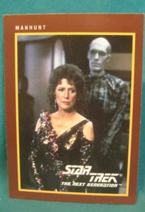 1991 Impel-Star Trek: The Next Generation #168-Manhunt - Picture 1 of 2