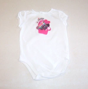 Kleinkind Mädchen Jumping Beans weiß Strick Baumwolle Einteiler Top 18 Monate - Bild 1 von 2