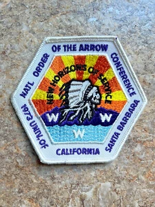 Parche de los Boy Scouts 1973 NOAC Conference Order of the Arrow OA WWW - Imagen 1 de 1