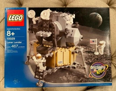 乐高 10029 Discovery 月球着陆器全新,完好,密封年龄 8 + 467 件复古 — 第 1/4 张图片