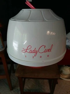 Lady Carel 1200 Helen Of Troy Hard Bonnet Portable Hair Dryer Working - Picture 1 of 5