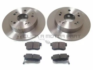 for HONDA S2000 2.0 2.2 ROADSTER 1999-2009 REAR 2 BRAKE DISCS AND MINTEX PADS - Picture 1 of 1