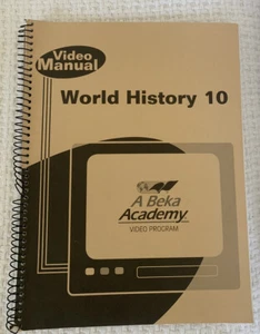 A Beka World History Video Manuel Grade 10 - Picture 1 of 2