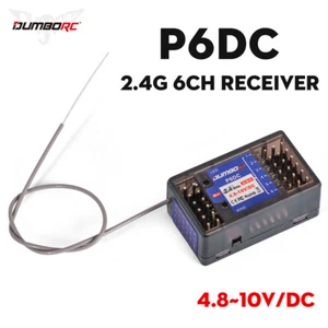 DUMBORC RC Transmitter 2.4G 6CH P6DC Radio System Receiver for RC X4 X5 X6 - Picture 1 of 22