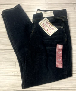 Levi Strauss Signature Womens Totally Shaping Pull-on Skinny 14S Blue Jeans NWT - Picture 1 of 8