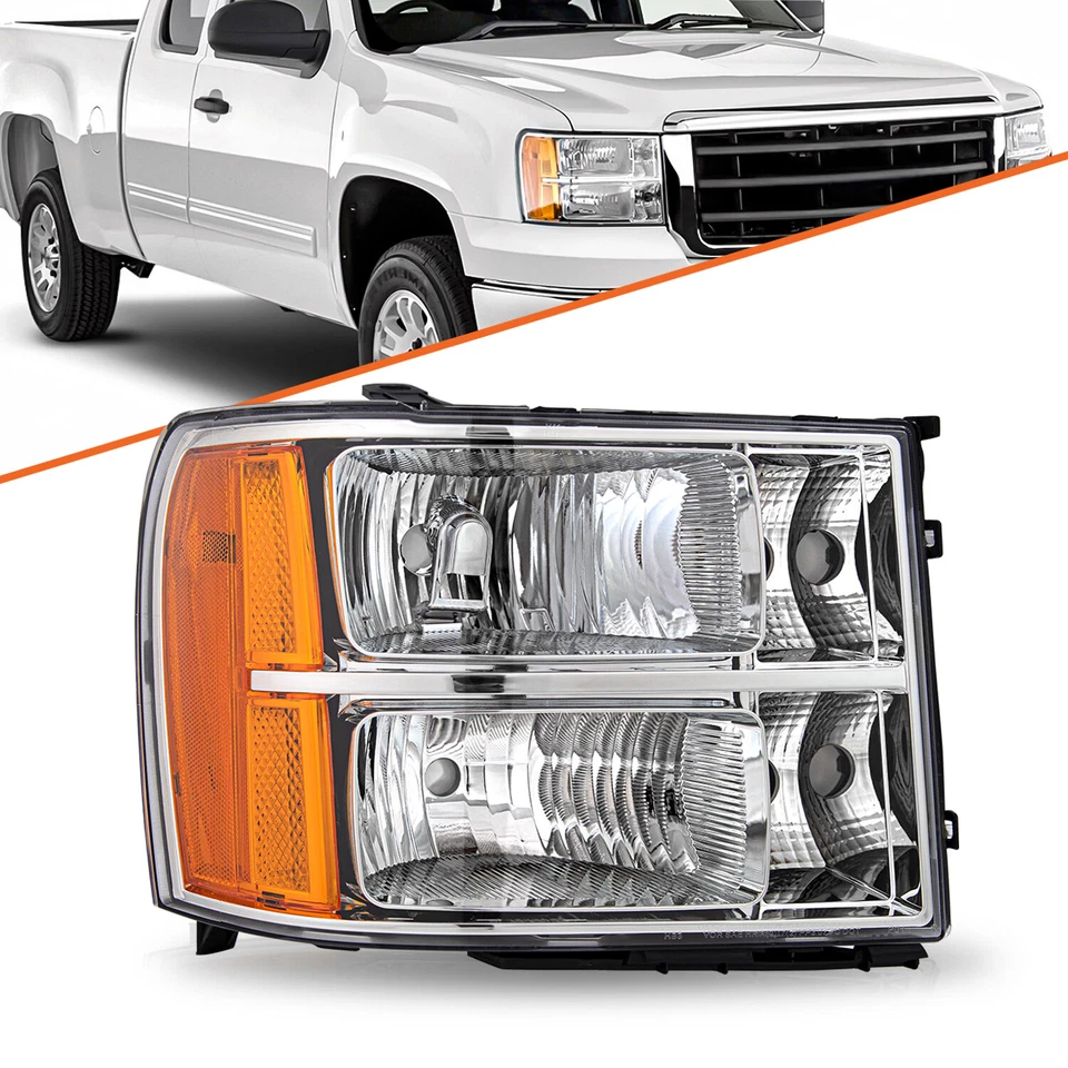 Faro delantero derecho para GMC Sierra 1500 2500HD 3500HD 2007-2013 07-13 Foto 1 de 1