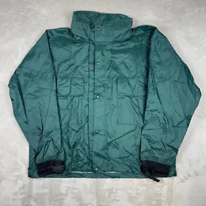 NWT Vintage Orvis Jacket Mens 2XL Green Hooded Hiking Trail Mountain Windbreaker - Picture 1 of 12