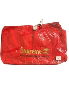 Supreme Timberland Crewneck Red -- Size Medium -- Brand New - Picture 1 of 2