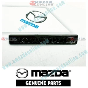 Mazda SkyActiv-G Glossy Black Chrome Ornament 2019-26 MX5 Miata ND2 NE NF6W51771 - Picture 1 of 1