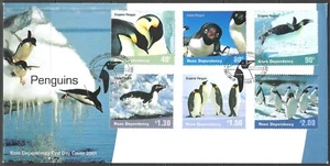 Ross Dependency - 2001 First Day Cover - Penguins - Picture 1 of 1