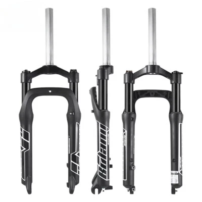 Snow Bike Fork 20/26inch 4.0er MTB Mechanical Front Fork 100mm Travel 9*135mm - Image 1 of 4