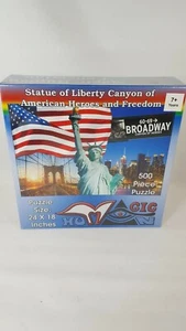 Statue of Liberty American Heroes Jigsaw Puzzle 500 Piece Magic Human collection - Picture 1 of 1
