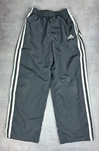 Adidas Youth Athletic Pants Windbreaker - Gray & White - Youth Size 6 0153 - Picture 1 of 5