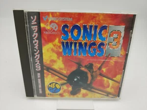 ES-NEO GEO CD SONIC WINGS 3 JAPAN Used - Picture 1 of 4