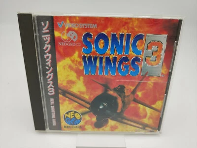 Es-Neo Geo CD Sonic Wings 3 Japan Used - Image 1 of 4