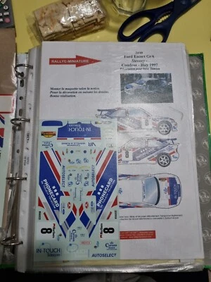 Decals Ford Escort Gr.A 1997 Tamiya - Immagine 1 di 3