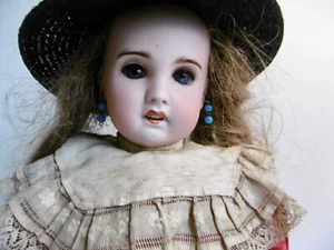 POUPÉE ANCIENNE TYPE JUMEAU SFBJ 1ère ÉPOQUE T6 SUPERBE ROBE ANCIENNE Ht 40 cm - Imagen 1 de 24