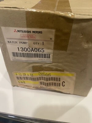 Mitsubishi Genuine Factory Lancer Evolution Water Pump 1300A065. Unopened Sealed - Image 1 of 3