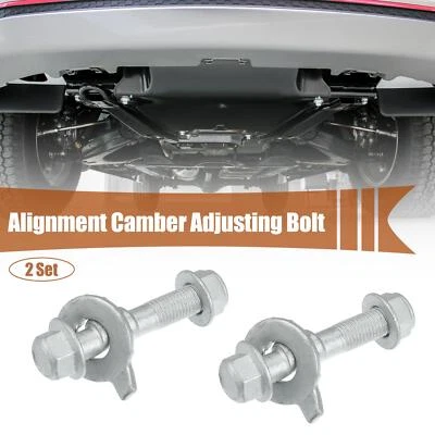 2 Set Alignment Camber Caster Adjusting Bolt for Dodge Sprinter 3500 for Buick - Image 1 of 4